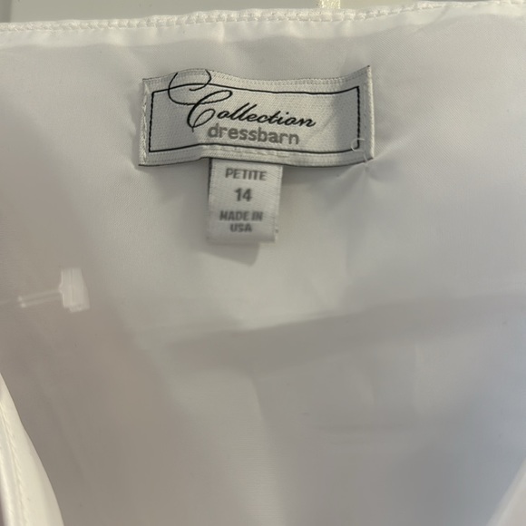 JH Collectibles Size 14P white lined Camisole, spaghetti straps - Picture 2 of 3
